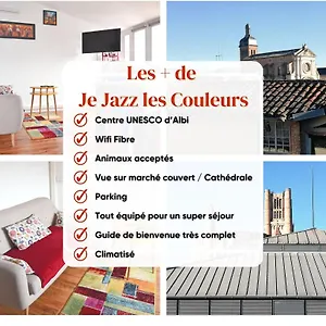 Je Jazz Les Couleurs A - Centre Unesco - Parking - Climatisation - Animaux Acceptes Apartamento